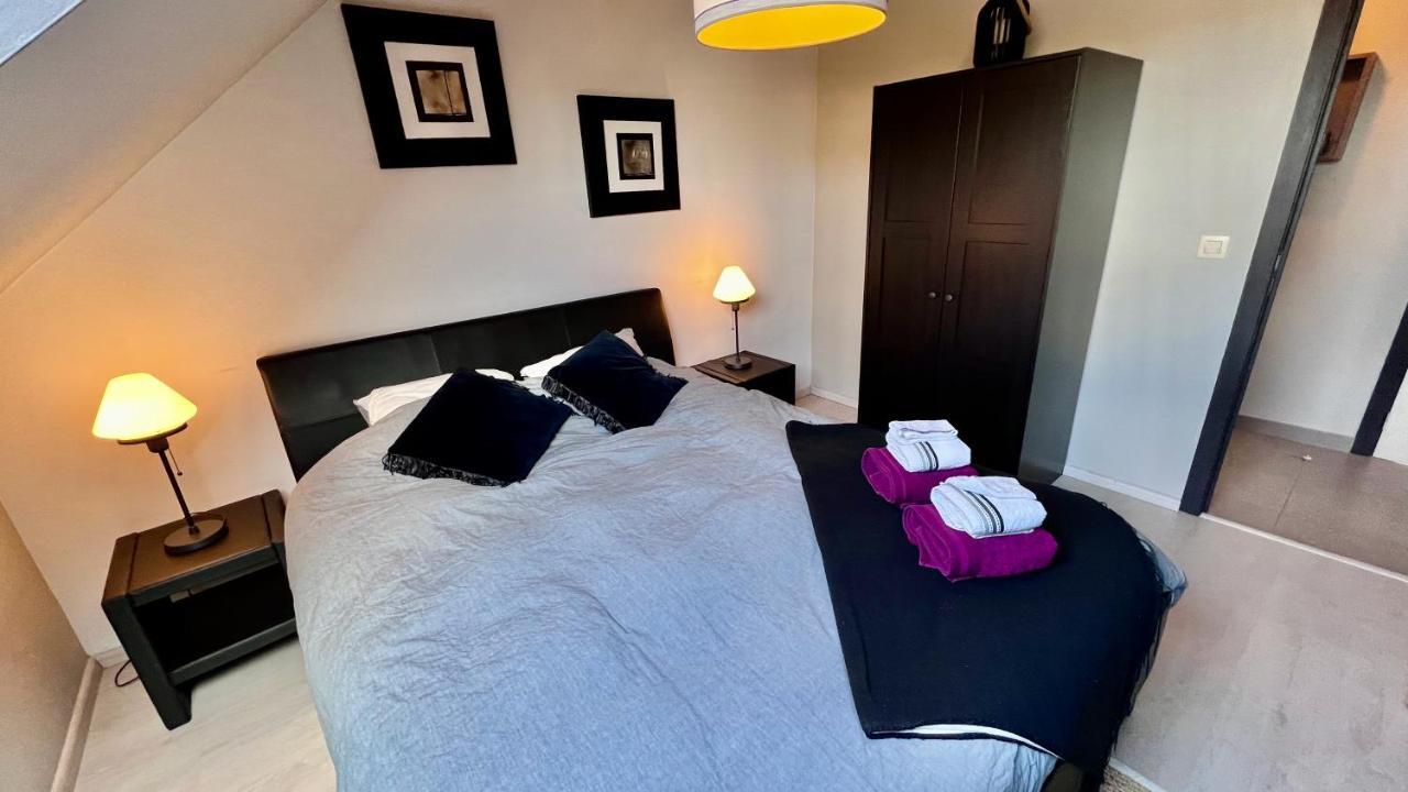 Loft En Duplex Avec Terrasse 3 Chambres Proche Pairi Daiza Mons  Exterior foto